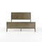 Martha Stewart Corbin Queen Size Solid Wood Platform Bed w/Wooden Headboard and Footboard, Brown Gray MG-090026-Q-WOAK-MS - alternate 6